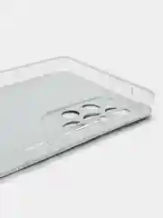 Бирюзовый чехол на Samsung Galaxy A53 5G / Галакси А53 5G прозрачный, с рисунком, защита камеры