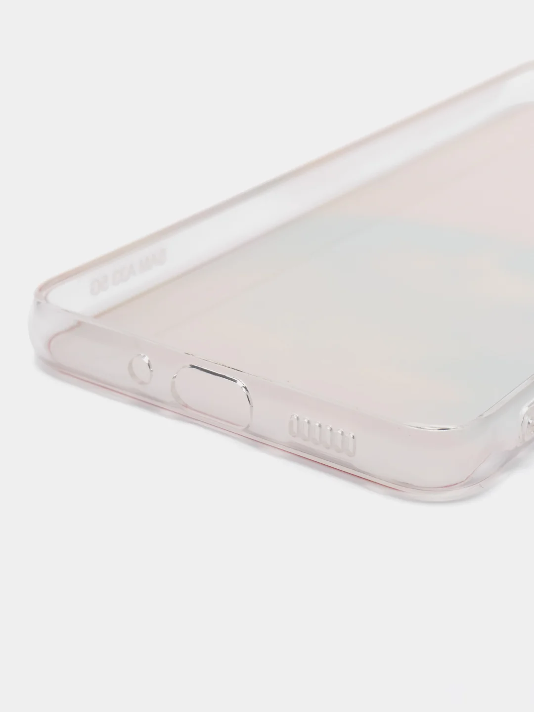 Желтый чехол на Samsung Galaxy A33 5G / Галакси А33 5G прозрачный, с рисунком, защита камеры