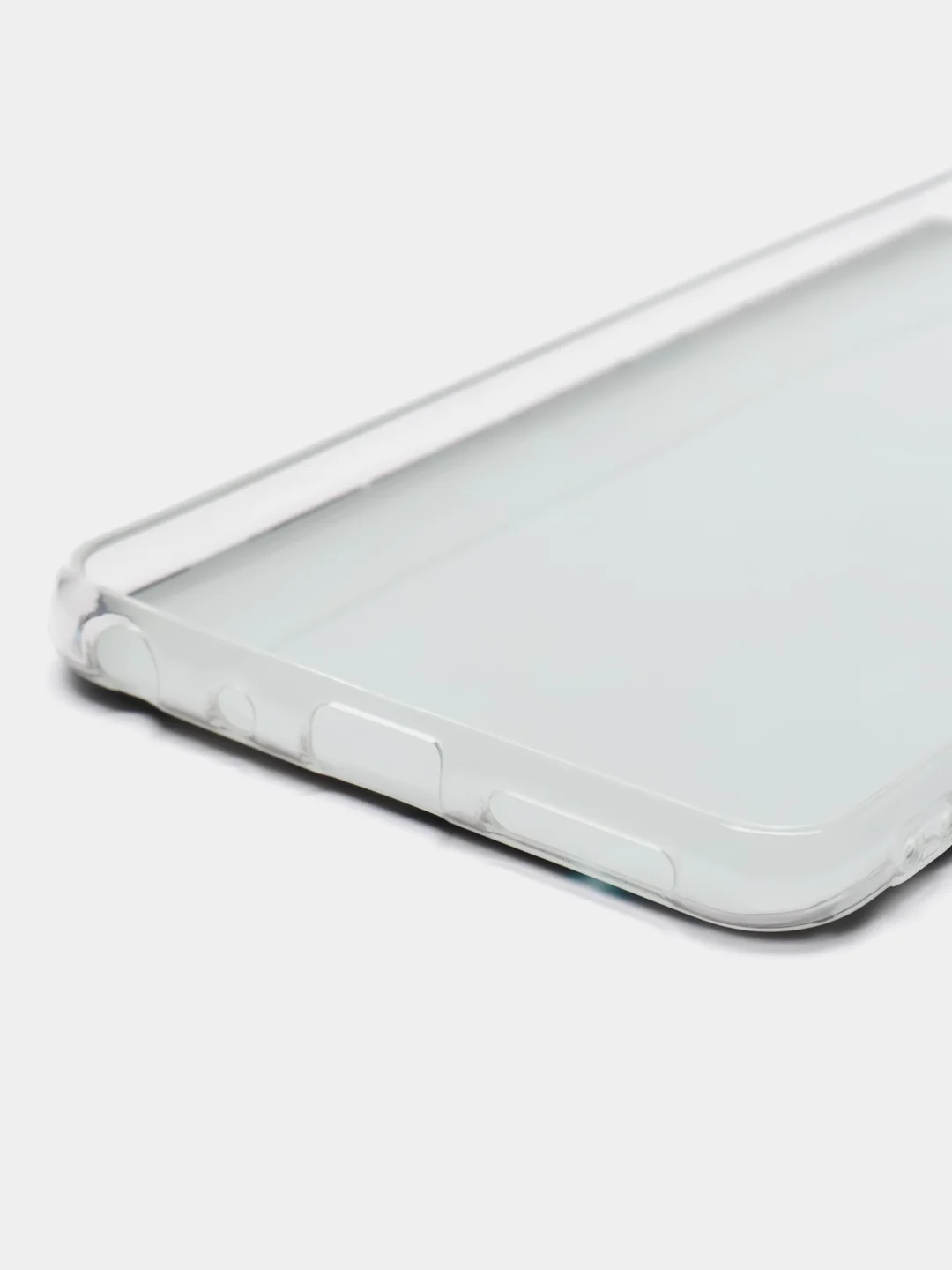 Бирюзовый чехол на Xiaomi Redmi Note 5/Note 5 Pro / Сяоми Редми Нот 5/5 Про прозрачный, с рисунком
