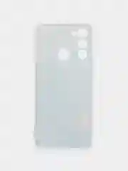 Светло-синий чехол на Tecno Spark Go 2022/8C/9 / Текно Спарк Гоу 2022/8С/9 прозрачный, с рисунком