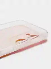 Желтый силиконовый чехол на Realme C33 / Реалми С33 прозрачный, с рисунком, защита камеры