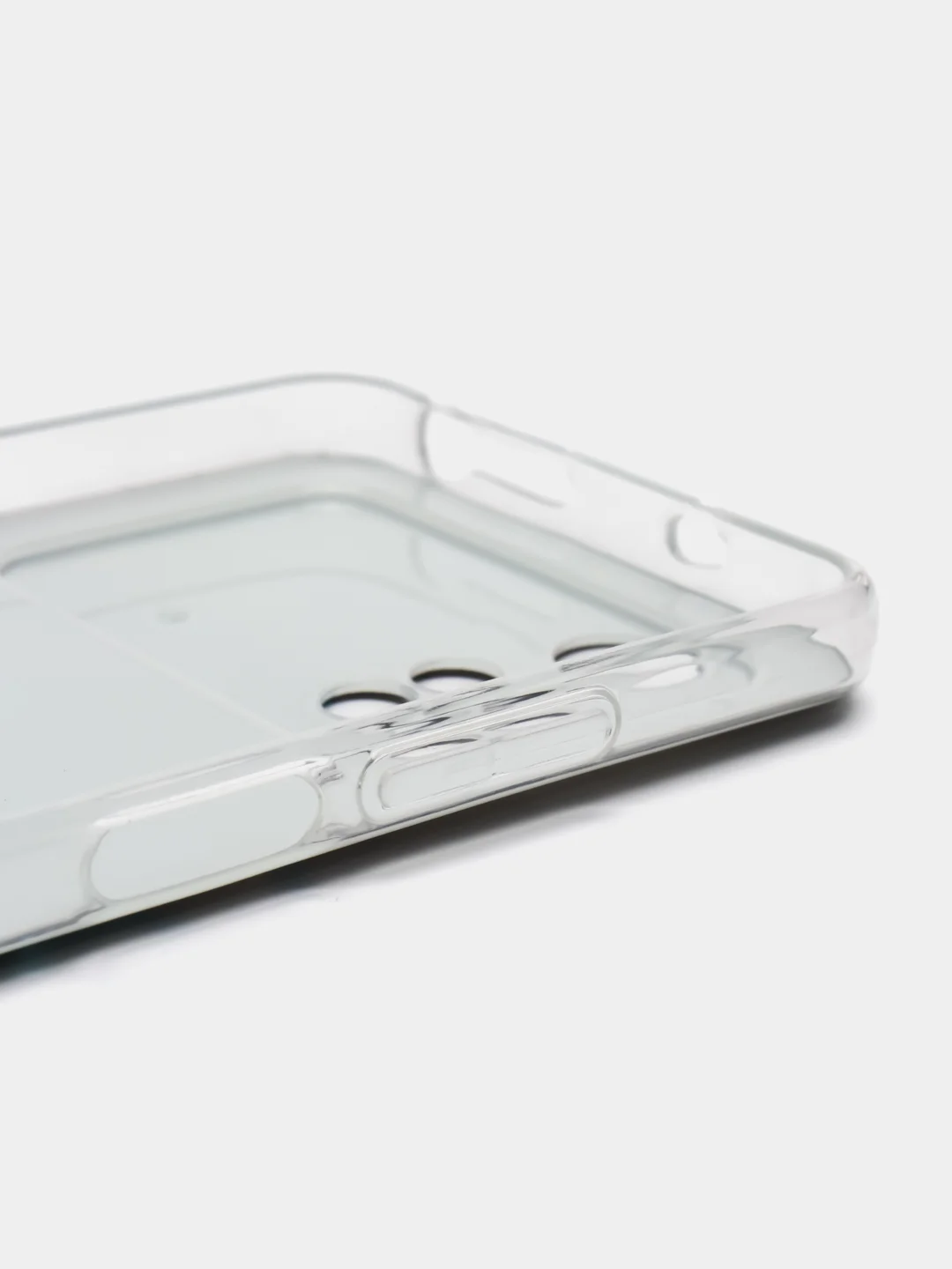 Бирюзовый силиконовый чехол на Xiaomi POCO M4 Pro 4G / Поко М4 Про 4G с рисунком, защита камеры