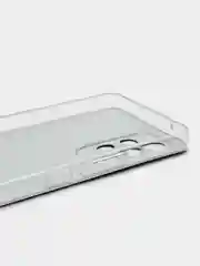Черный чехол на Samsung Galaxy A53 5G / Галакси А53 5G прозрачный, с рисунком, защита камеры