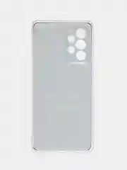 Черный чехол на Samsung Galaxy A53 5G / Галакси А53 5G прозрачный, с рисунком, защита камеры