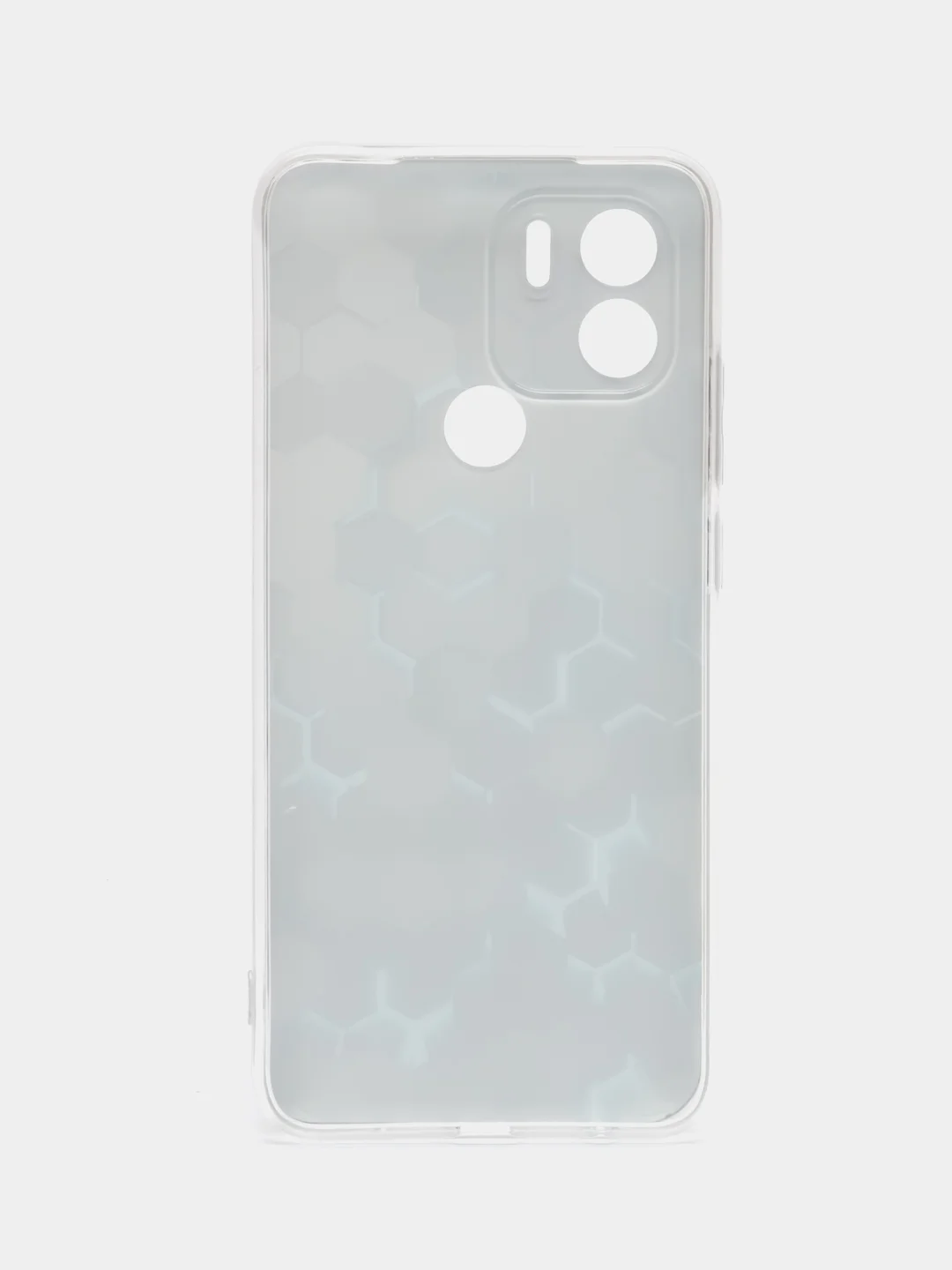 Бирюзовый чехол на Xiaomi Redmi A1 Plus/A2 Plus/Poco C51/C50 / Редми A1+ с рисунком, защита камеры