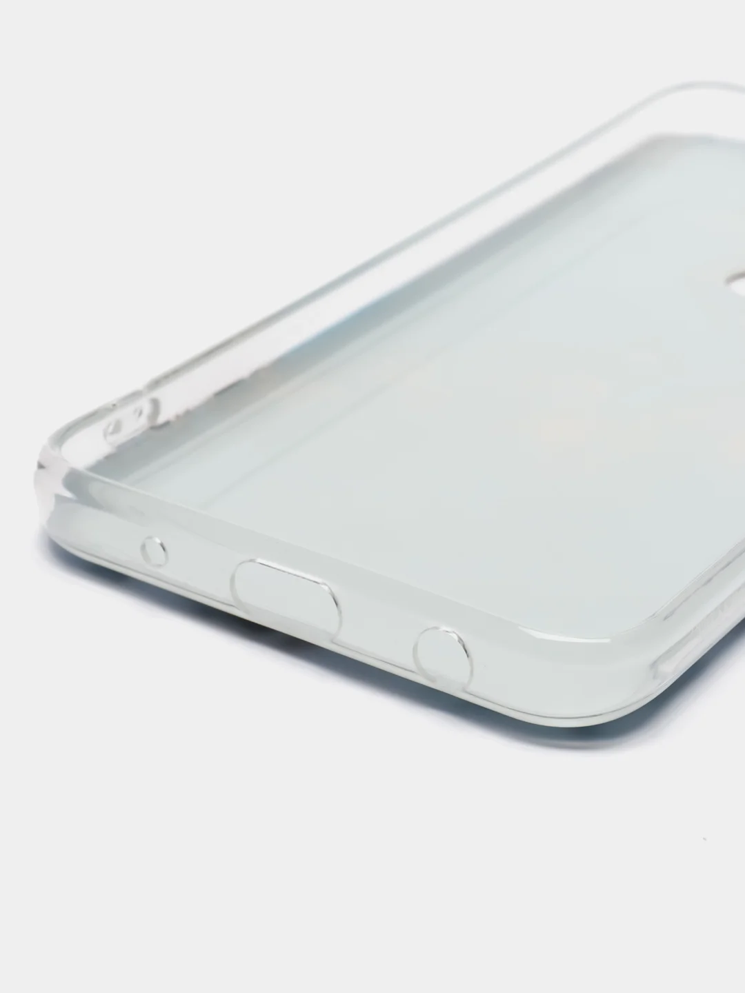 Голубой чехол на Xiaomi Redmi A1 Plus/A2 Plus/Poco C51/C50 / Редми A1+ с рисунком, защита камеры