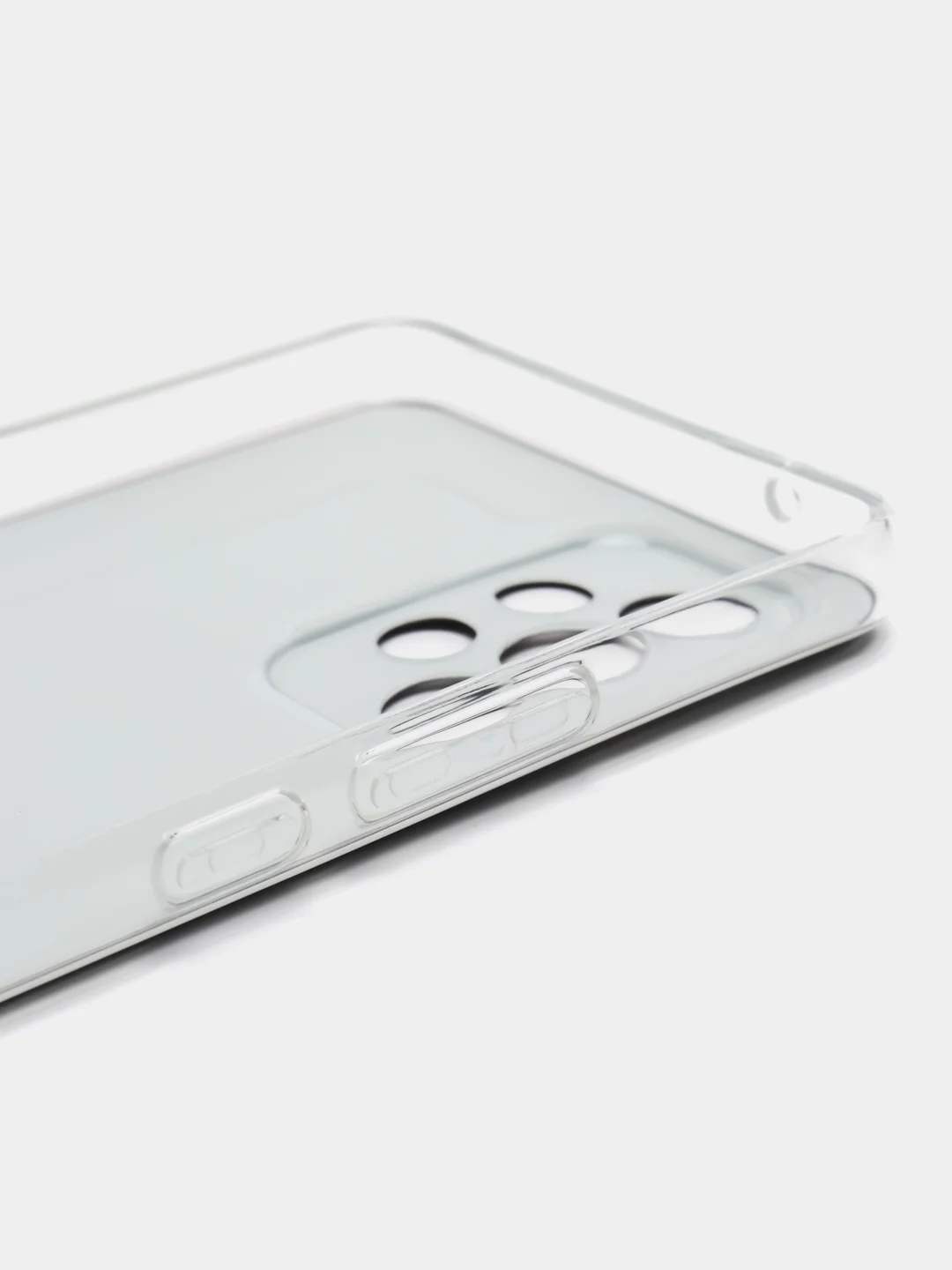 Разноцветный чехол на Samsung Galaxy A53 5G / Галакси А53 5G прозрачный, с рисунком, защита камеры