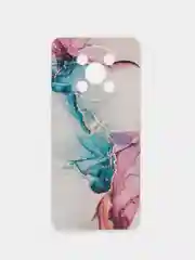 Ледяной силиконовый чехол на Huawei Nova Y90 / Хуавей Нова Y90 с рисунком, защита камеры