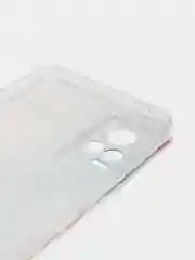 Ледяной силиконовый чехол на Vivo V21e 4G / Виво V21e 4G прозрачный, с рисунком, защита камеры