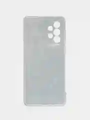 Бирюзовый чехол на Samsung Galaxy A33 5G / Галакси А33 5G прозрачный, с рисунком, защита камеры