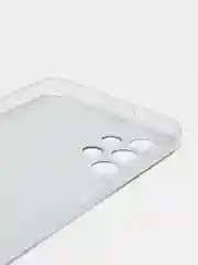 Бирюзовый силиконовый чехол на Samsung Galaxy A13 4G / Самсунг А13 4G прозрачный, с рисунком