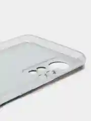 Бирюзовый силиконовый чехол на Infinix HOT 11S NFC / Инфиникс Хот 11S NFC прозрачный, с рисунком
