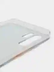 Голубой силиконовый чехол на Huawei P30 Pro / Хуавей P30 Pro прозрачный, с рисунком, защита камеры