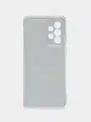 Черный чехол на Samsung Galaxy A33 5G / Галакси А33 5G прозрачный, с рисунком, защита камеры