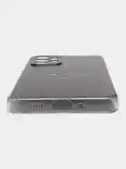 Черный чехол на Samsung Galaxy A33 5G / Галакси А33 5G прозрачный, с рисунком, защита камеры