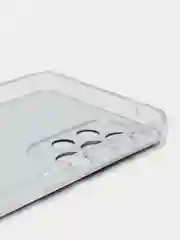 Черный чехол на Samsung Galaxy A33 5G / Галакси А33 5G прозрачный, с рисунком, защита камеры