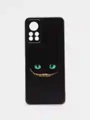 Черный силиконовый чехол на Infinix HOT 11S NFC / Инфиникс Хот 11S NFC прозрачный, с рисунком