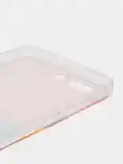 Желтый силиконовый чехол на Huawei Honor 9 / Хонор 9 прозрачный, с рисунком, защита камеры