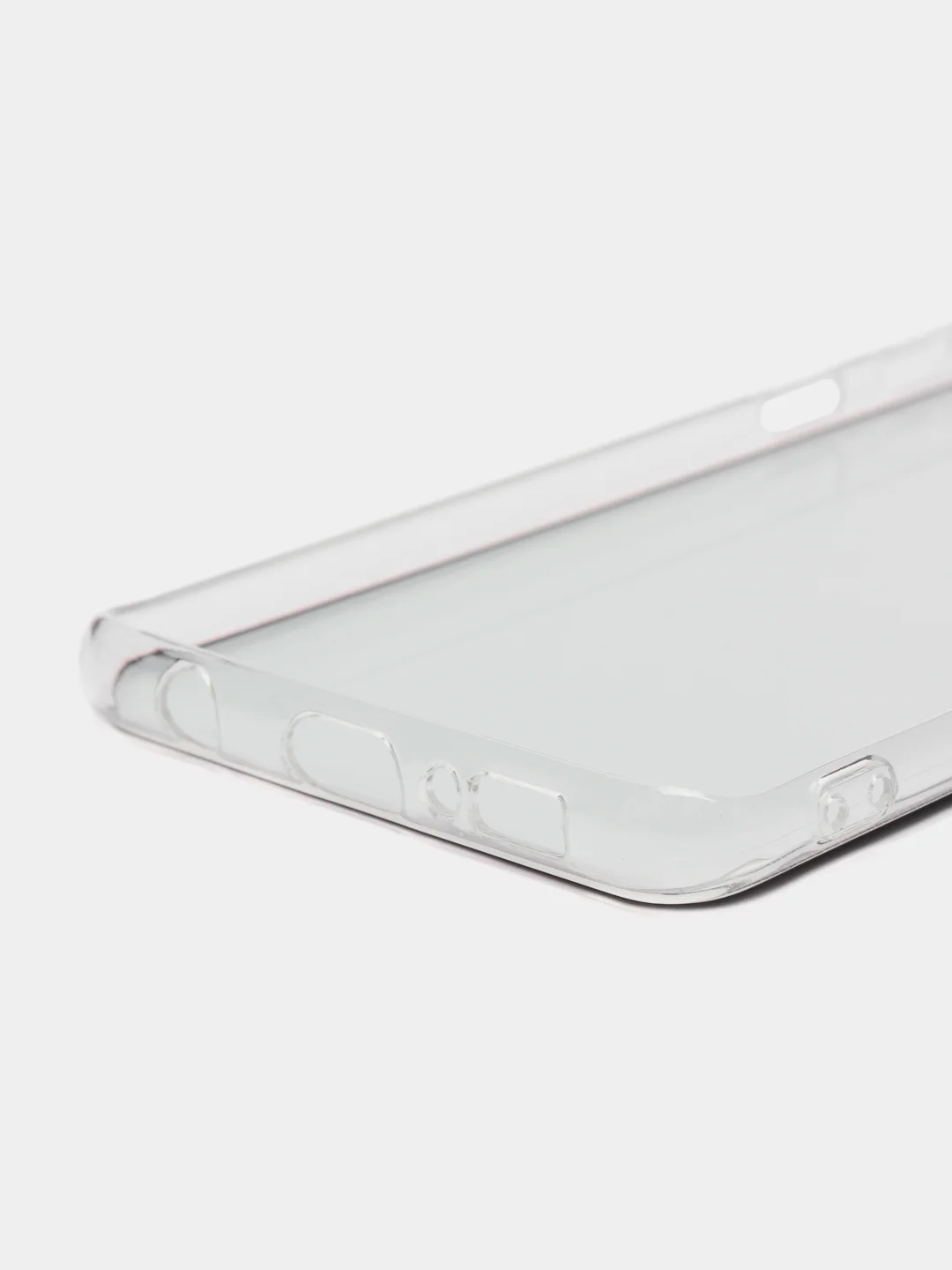 Черный силиконовый чехол на Samsung Galaxy S10 / Самсунг S10 прозрачный с рисунком, защита камеры