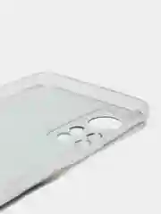 Угольный силиконовый чехол на Infinix HOT 11S NFC / Инфиникс Хот 11S NFC прозрачный, с рисунком