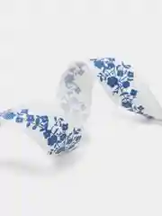 Морской лента репсовая с рисунком 2,5см (длина 2м)