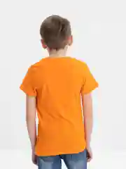 Коралловый футболка для мальчика, с принтом, хлопок, 8-12 лет