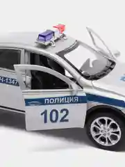 Машина Технопарк RENAULT ARKANA ПОЛИЦИЯ 12 см, металл, свет-звук