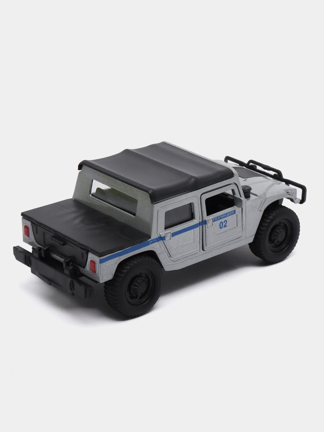 Машина Технопарк  HUMMER h1 ПИКАП ПОЛИЦИЯ, 12 см, металл, инерция