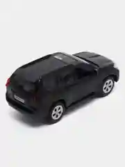 Машина Технопарк TOYOTA PRADO, 12 см, металл, свет-звук, инерция, черный