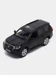 Машина Технопарк TOYOTA PRADO, 12 см, металл, свет-звук, инерция, черный