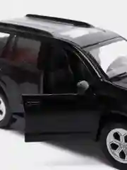 Машина Технопарк TOYOTA PRADO, 12 см, металл, свет-звук, инерция, черный