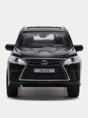 Машина Технопарк LEXUS LX-570 длина 12 см, металл, инерция,  черный