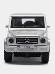 Машина Технопарк  MERCEDES-BENZ G-CLASS 12 см, металл, серебристый