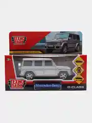 Машина Технопарк  MERCEDES-BENZ G-CLASS 12 см, металл, серебристый