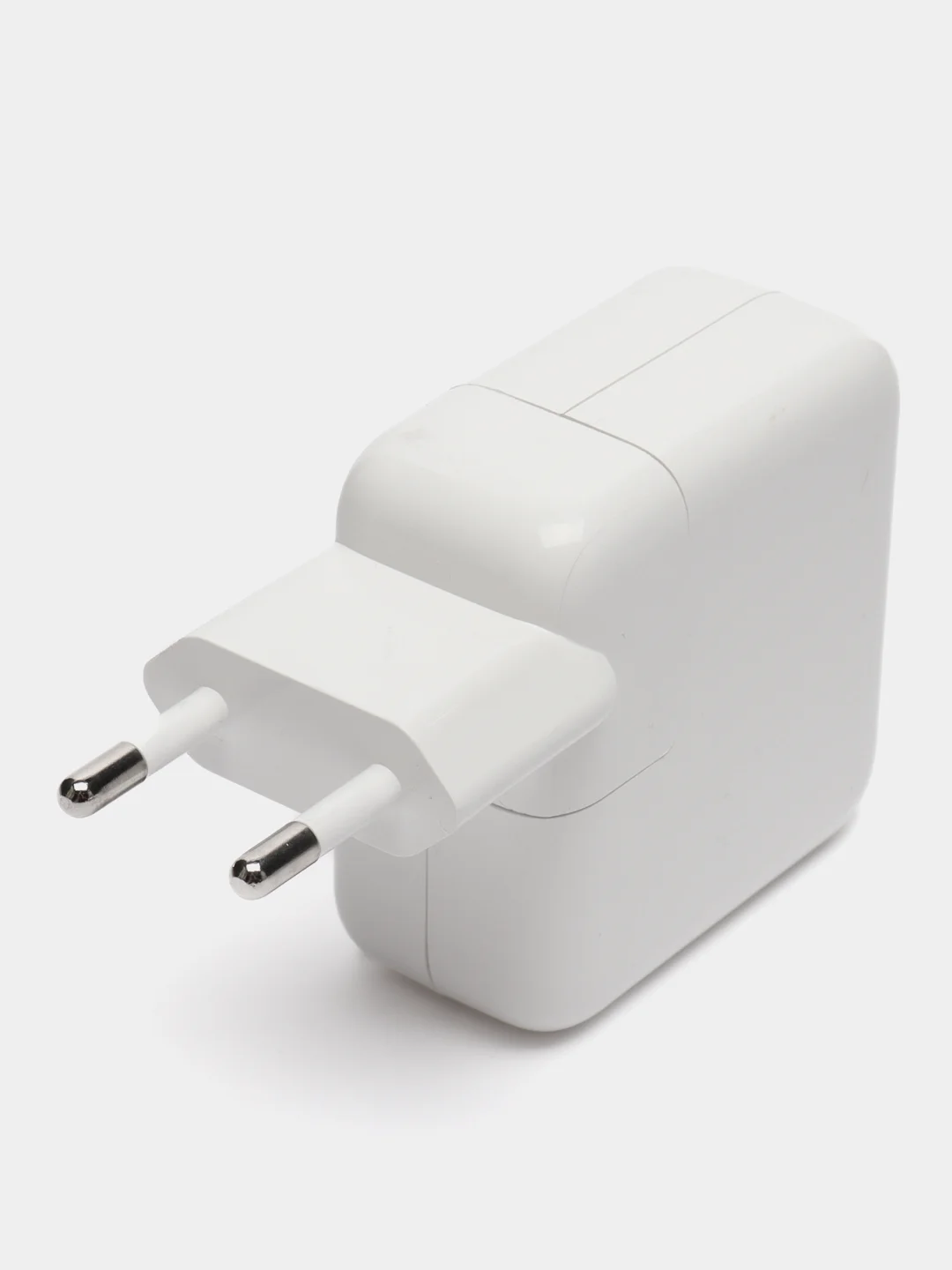 Белый двухпортовый адаптер питания USB-C мощностью 35 Вт для быстрой зарядки Apple, Android