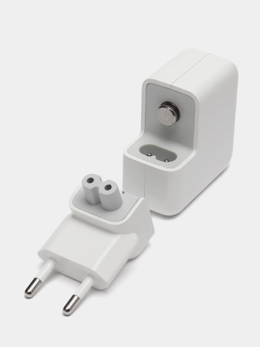 Белый двухпортовый адаптер питания USB-C мощностью 35 Вт для быстрой зарядки Apple, Android