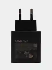 Черный трёхпортовый адаптер питания USB-C мощностью 65 Вт для быстрой зарядки iPhone, Android