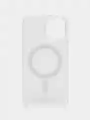 Чехол MagSafe для iPhone 11, 12, 13, 14, Pro, Pro Max, PLUS, поликарбонат, прозрачный