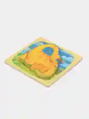 Золотой деревянный 3D пазл Монтессори,животные,трактор,Раннее Обучение, интеллектуальная игра-пазл