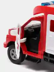 Машина Технопарк  ГАЗОН NEXT ПОЖАРНАЯ, 14,5 см, металл, инерция