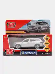 Машина Технопарк SKODA KODIAQ МАТОВЫЙ 12 см, металл, инерция, серый, в кор.2*36шт