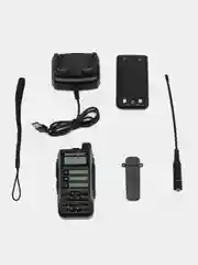 Зелёный хаки рация Baofeng UV-16 Pro радиостанция портативная с зарядкой от usb Tupe-C