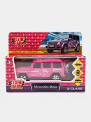 Машина Технопарк MERCEDES-BENZ G-CLASS 12 см, металл, инерция, фиолетовый