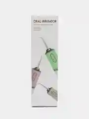 Розовый ирригатор для полости рта аккумуляторный беспроводной с USB-зарядкой