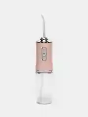 Розовый ирригатор для полости рта аккумуляторный беспроводной с USB-зарядкой