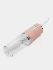 Розовый ирригатор для полости рта аккумуляторный беспроводной с USB-зарядкой