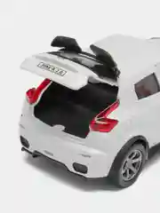 Машина Технопарк NISSAN JUKE-R 2.0, длина 12 см, металл, инерция, белый