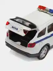 Машина Технопарк  Lada Vesta SW Cross "Полиция", 12 см, металл, белый