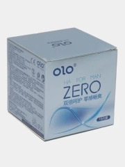 Презервативы OLO, ультратонкие, ребристые, 10 штук