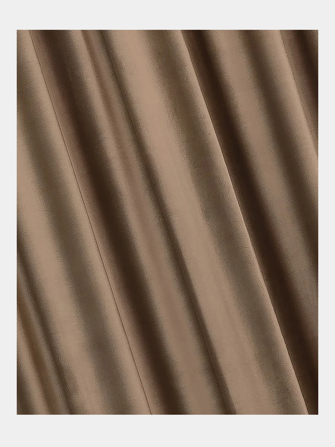 Коричневый штора интерьерная, бархат, 1 штука, 200 х 270 см